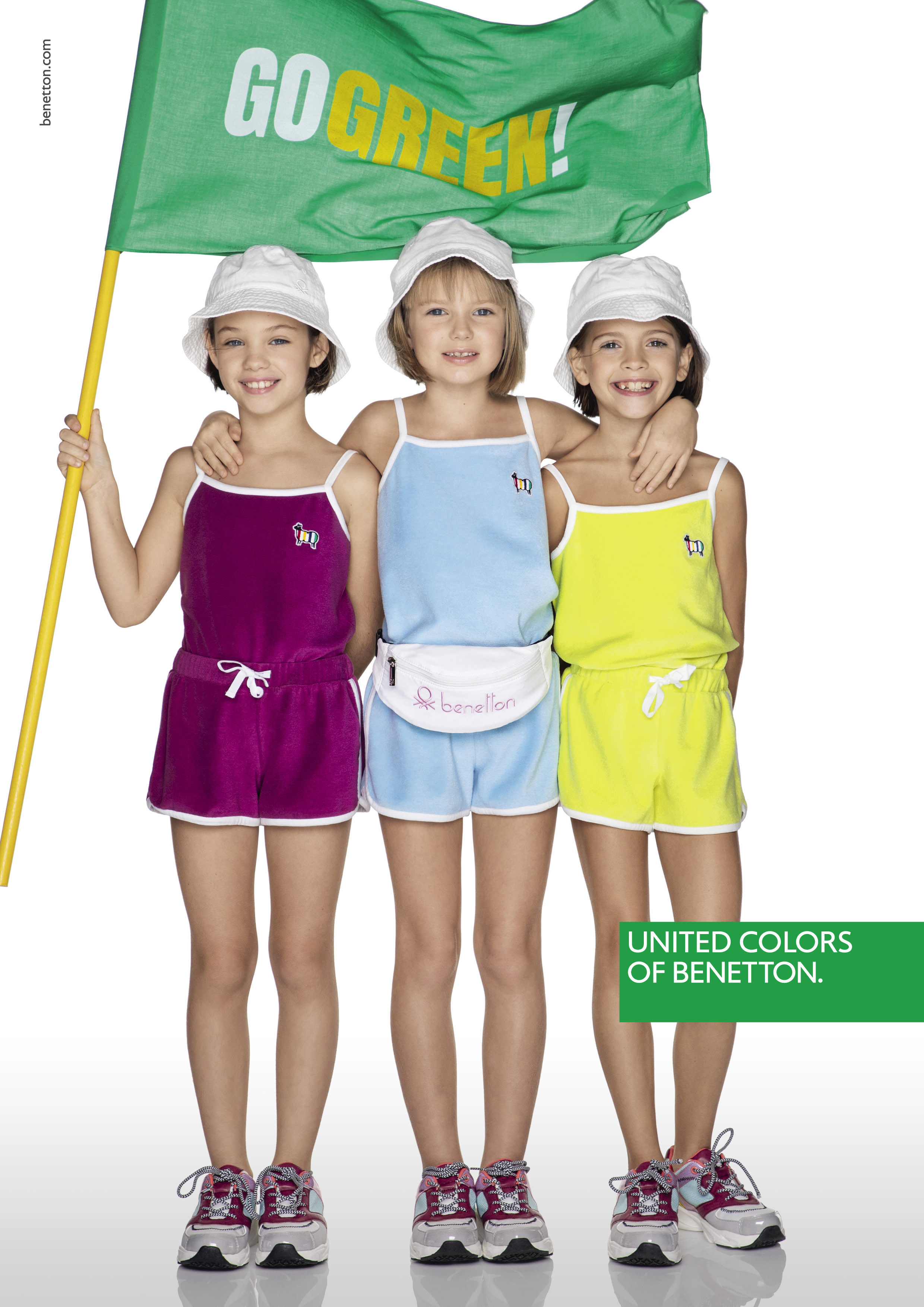 United Colors of Benetton Pantaloncini Bambine e Ragazze 
