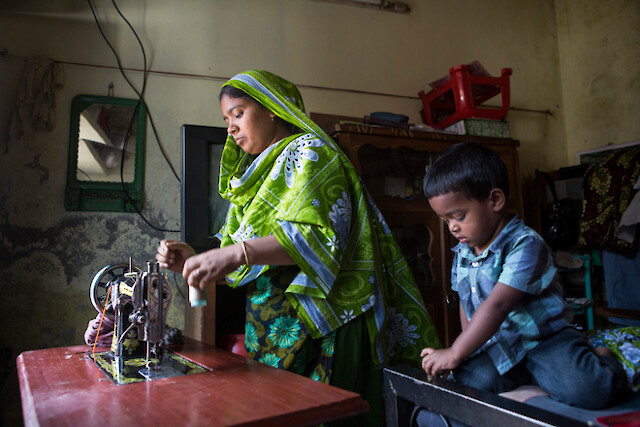 With her daughter in her arms, Parveen ran to the site, but in the frenzy lost Ishrat for four hours.