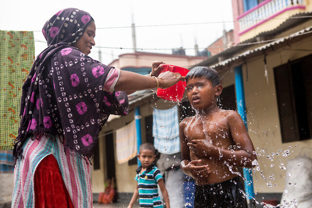 Concerned over how to support her husband and four children, Firoza was glad to undergo skills development training through BRAC, with the support of Benetton Group.