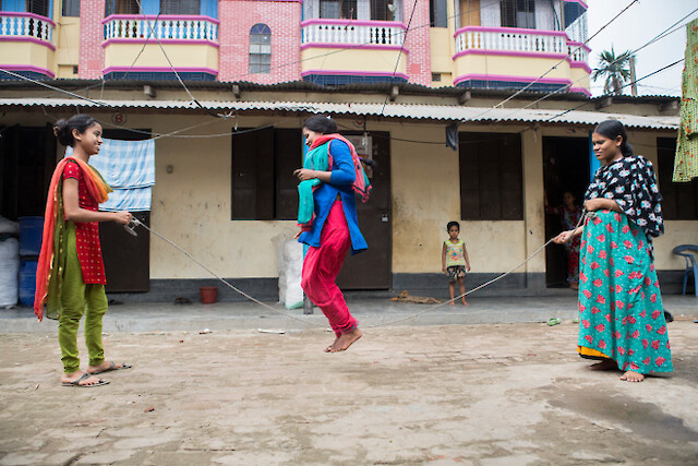 Firoza hopes to develop her business so that she can be financially independent and support her growing family: her daughter Lovely, 20, is expecting her first child.